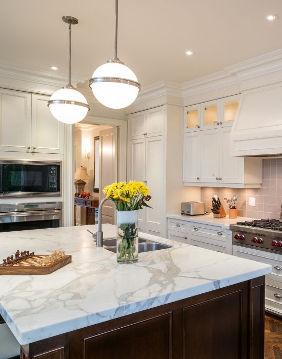 modern bright kitchen design