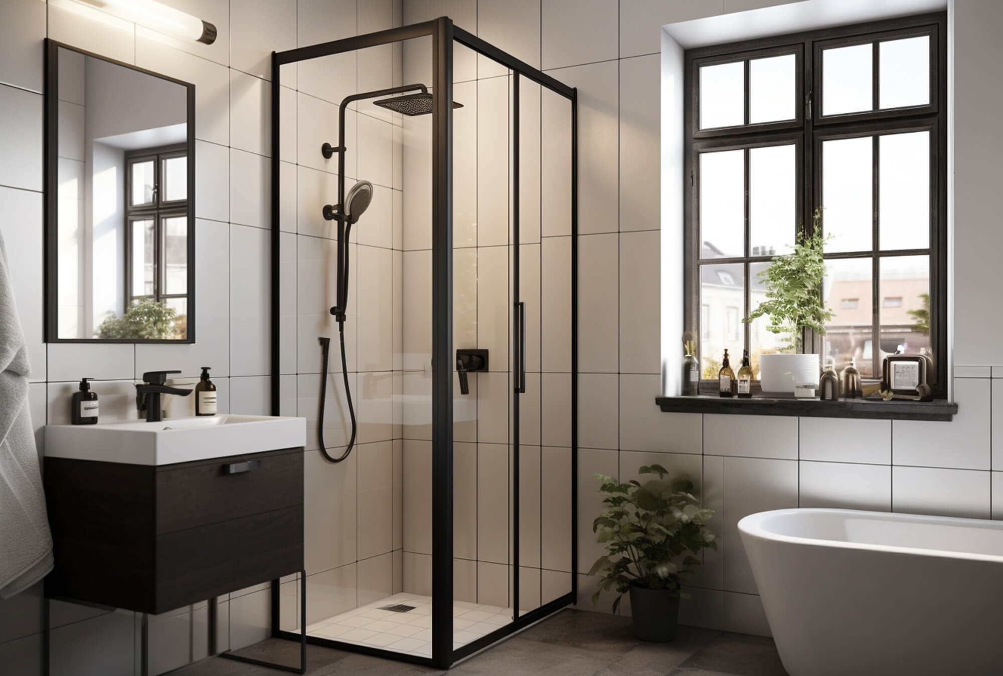 glass shower