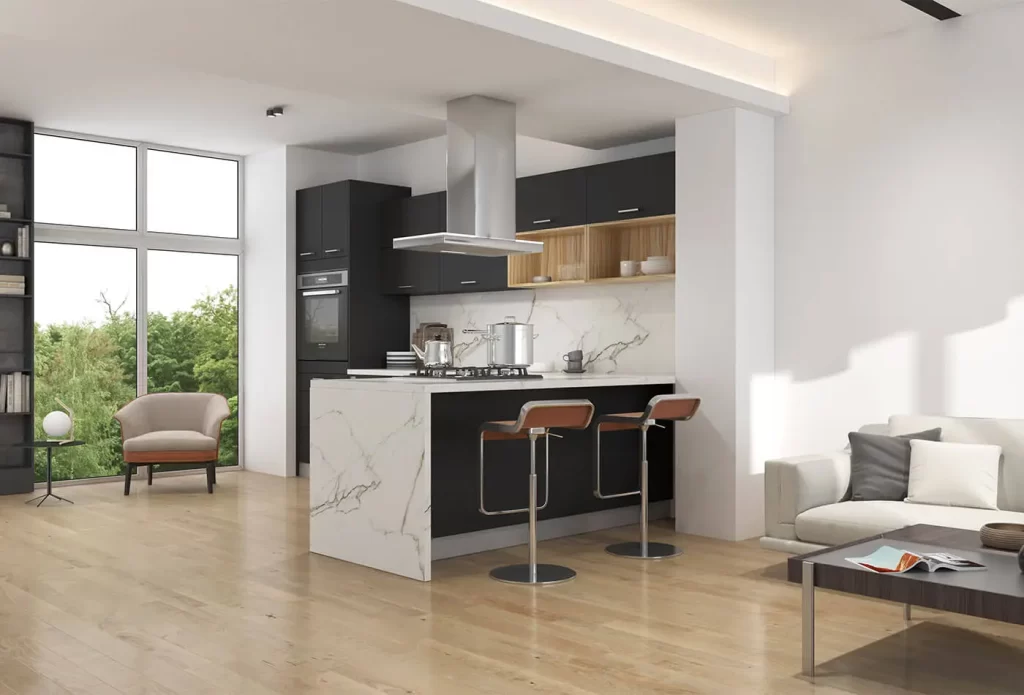 Kitchen cabinet Grand Style Matte Jet Black 3