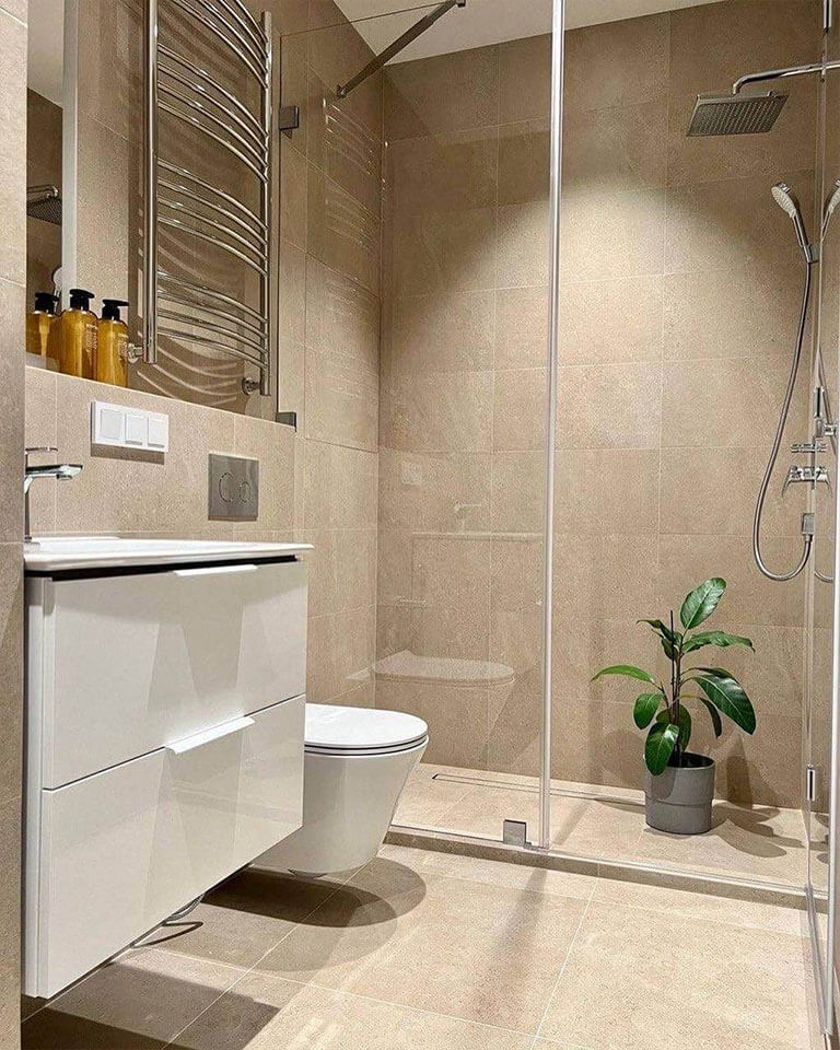 condo biege bathroom toronto