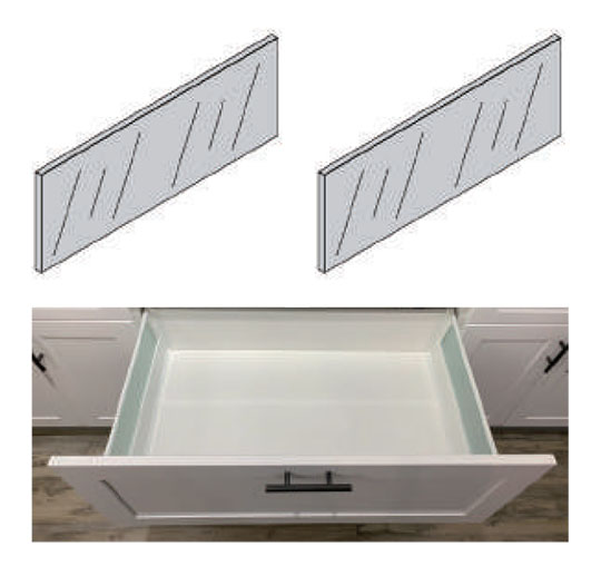 Drawer Glass Kit