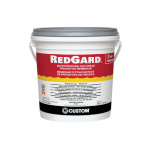 RedGard 3.78 L Ready to use Waterproofing and Crack Prevention Membrane with Quick Dry Formula for Tile and Stone Installations
