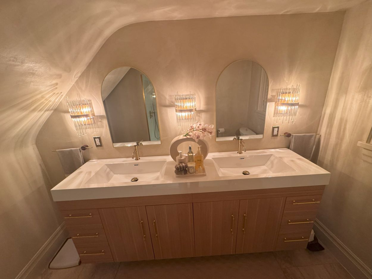 micro cement bathroom walls