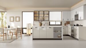 Glossy White + Glossy Ivory