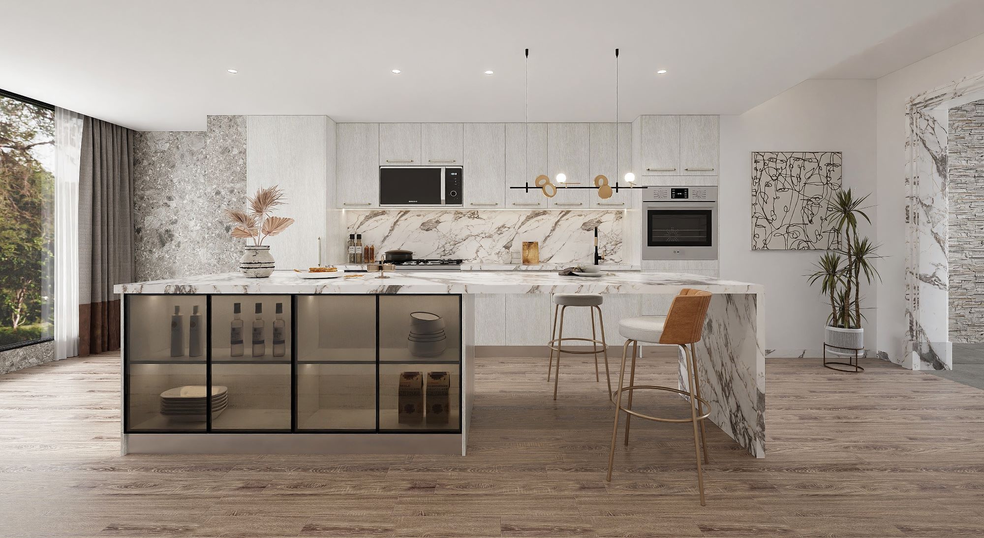 classic kitchen style Bianca Wood