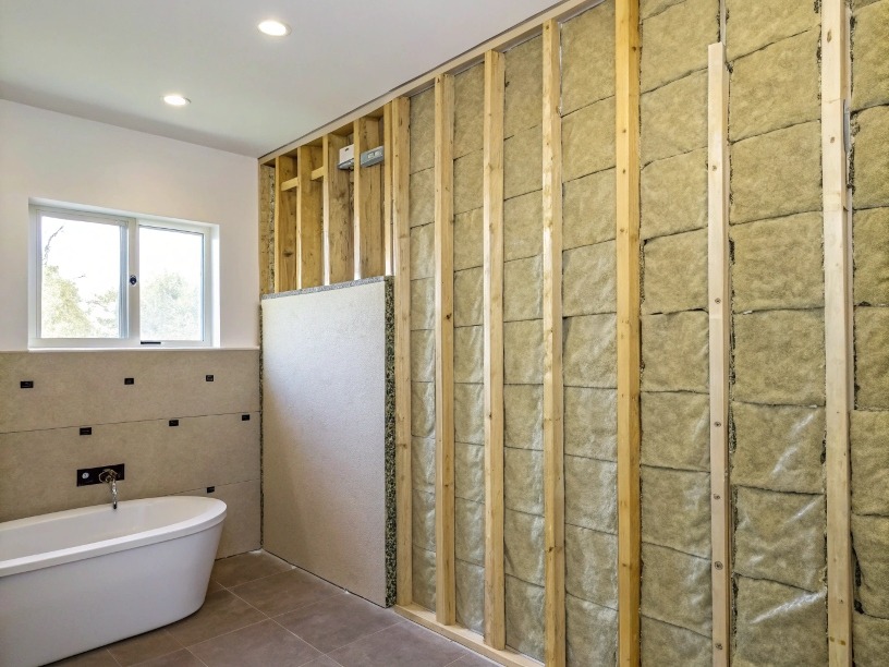 bathroom acoustic cavity insulation