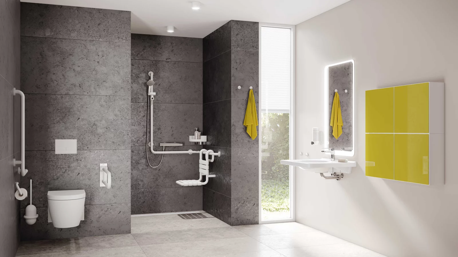 handicap bathroom renovation hewi serie477801 interieur f20832