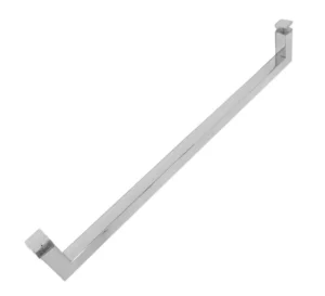 12in Square Single Sided Towel Bar