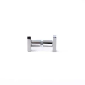 Large Square Style Back to Back Shower Doorknobs