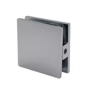 Square Style Hole in Glass Fixed Panel U Clamp