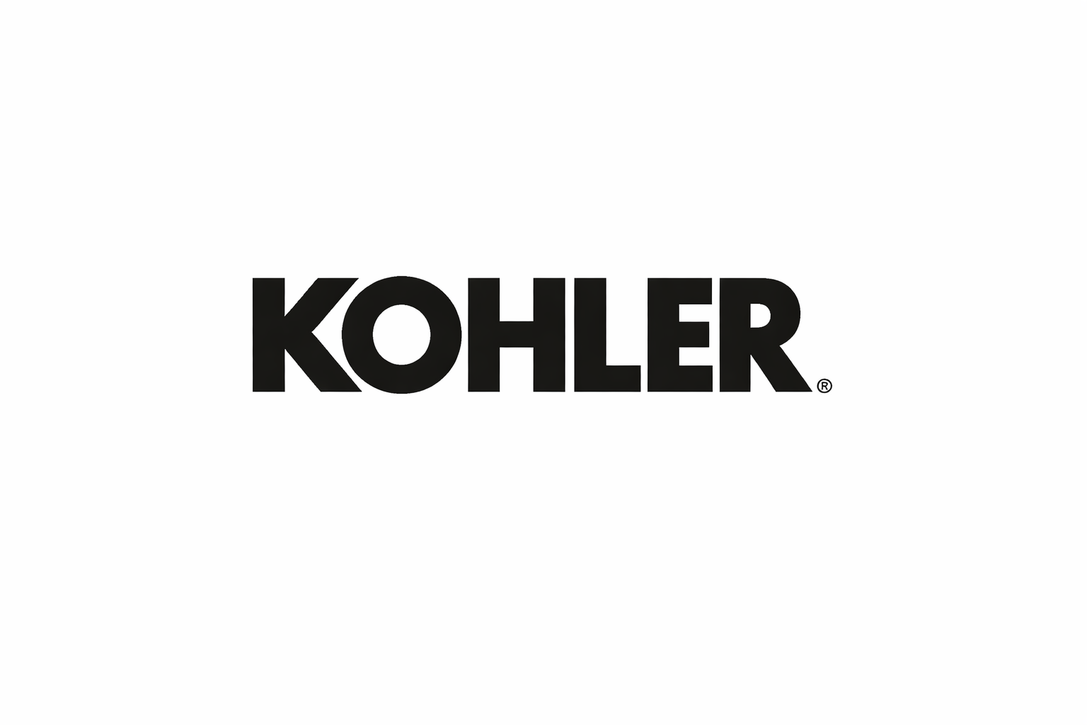 Логотип KOHLER на белом фоне