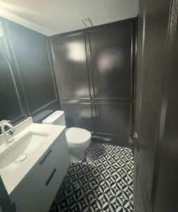 powder room renovation